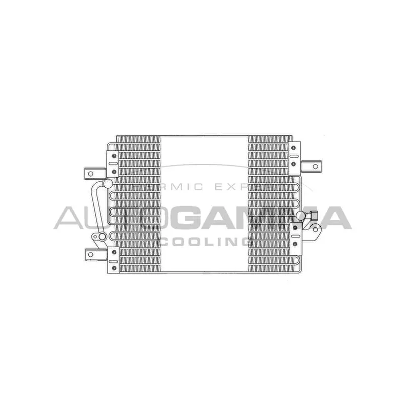 Condenseur, climatisation AUTOGAMMA 103279