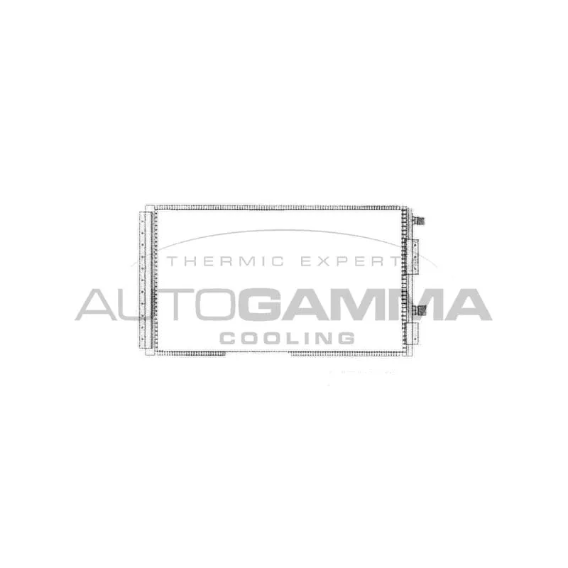 Condenseur, climatisation AUTOGAMMA 103280