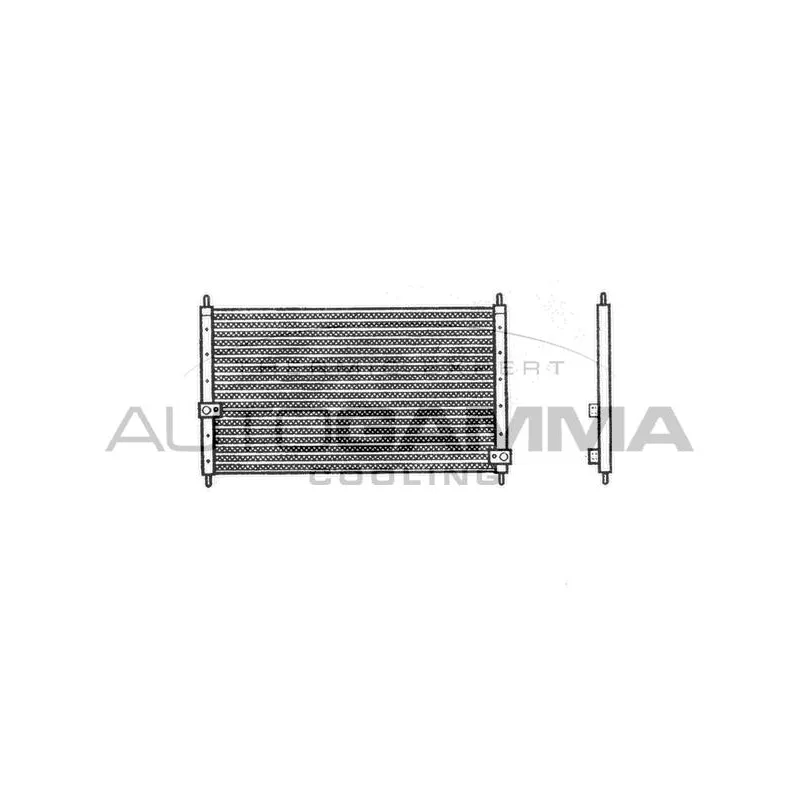 Condenseur, climatisation AUTOGAMMA 103282