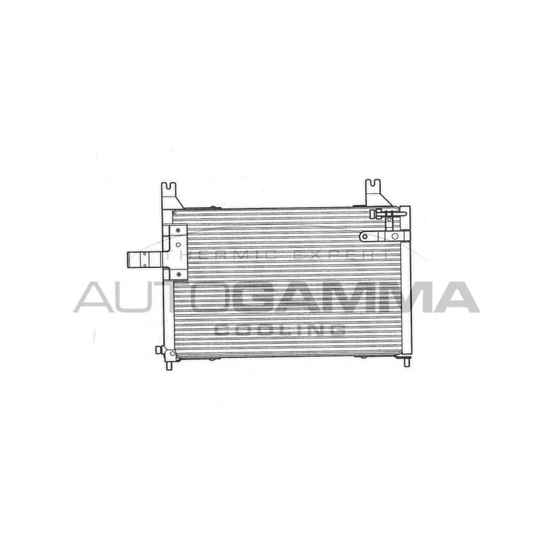 Condenseur, climatisation AUTOGAMMA 103286