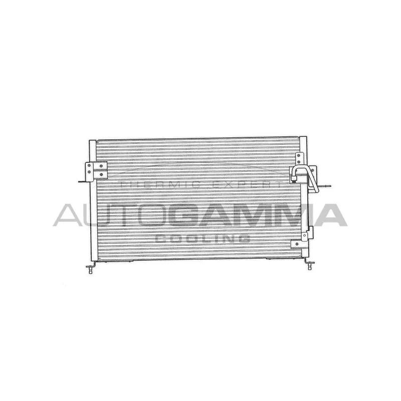 Condenseur, climatisation AUTOGAMMA 103288
