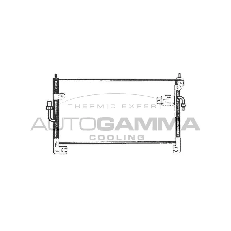 Condenseur, climatisation AUTOGAMMA 103289