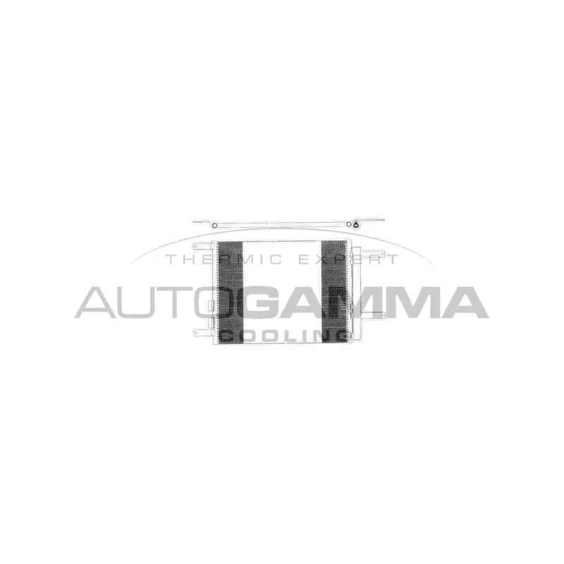 Condenseur, climatisation AUTOGAMMA 103295