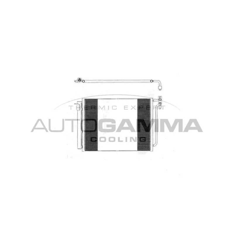 Condenseur, climatisation AUTOGAMMA 103297