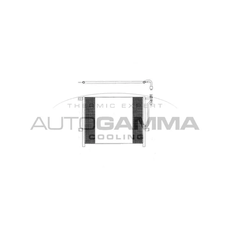 Condenseur, climatisation AUTOGAMMA 103298