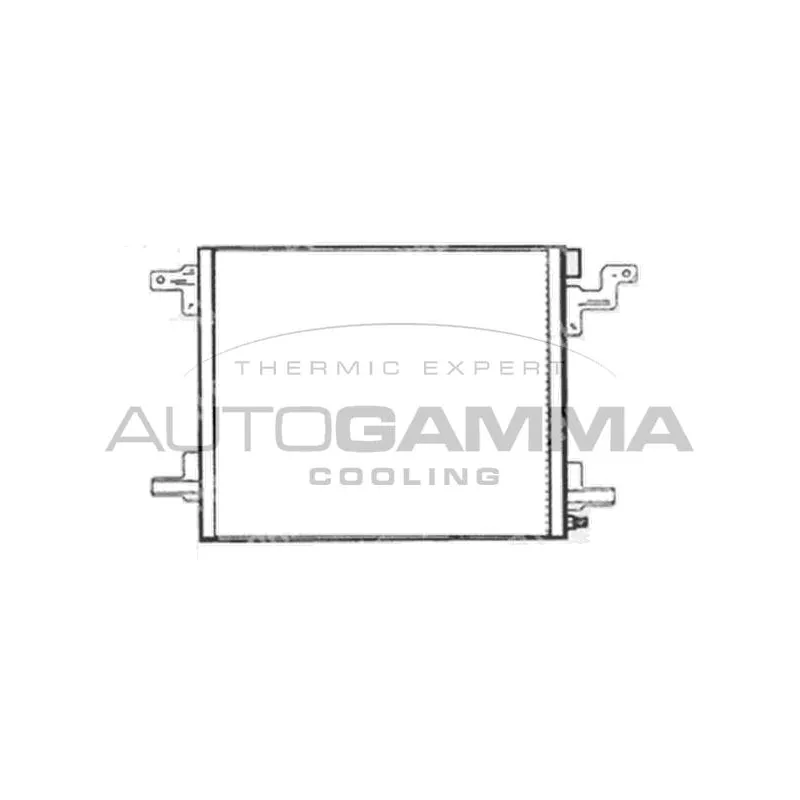 Condenseur, climatisation AUTOGAMMA 103305