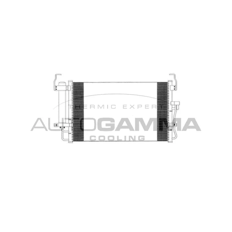 Condenseur, climatisation AUTOGAMMA 103312