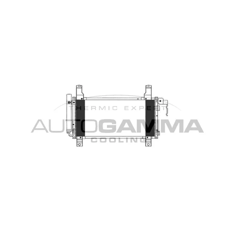 Condenseur, climatisation AUTOGAMMA 103315