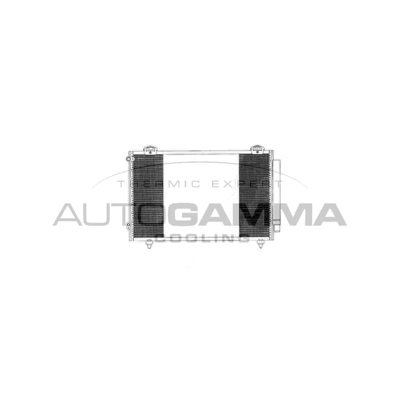 Condenseur, climatisation AUTOGAMMA 103318