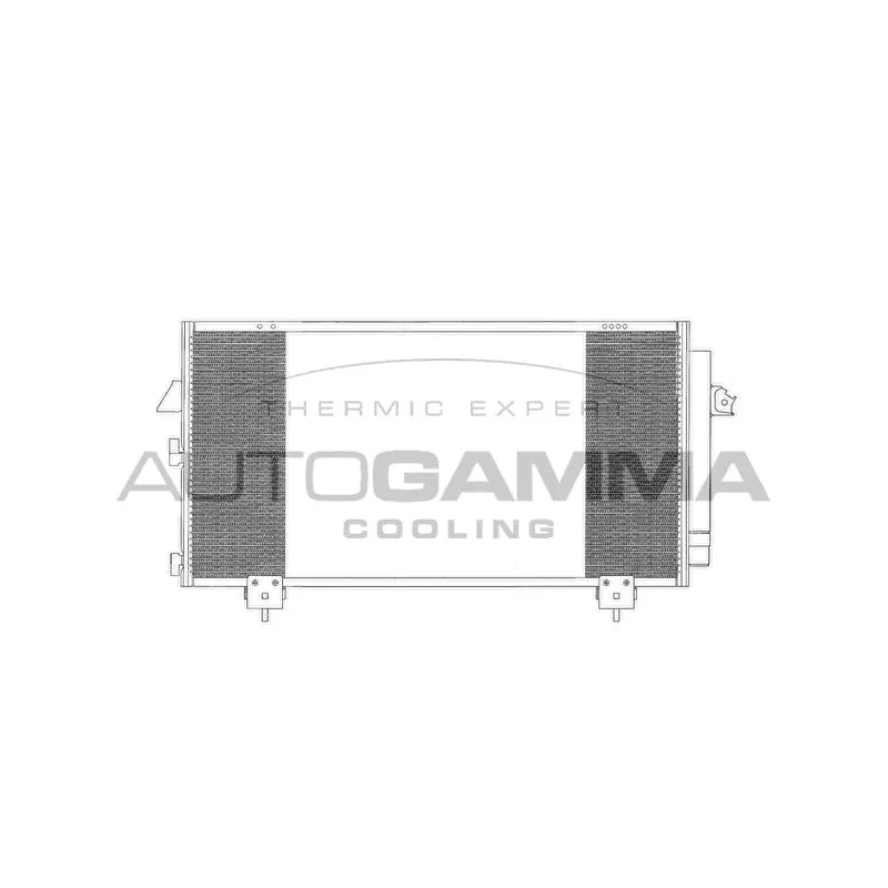 Condenseur, climatisation AUTOGAMMA 103320