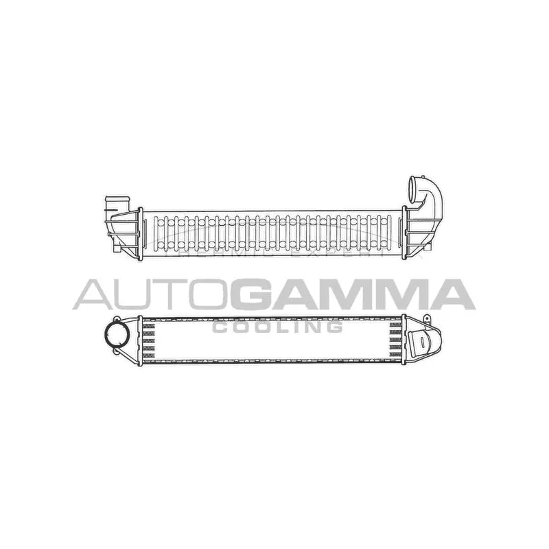 Intercooler, échangeur AUTOGAMMA 103328