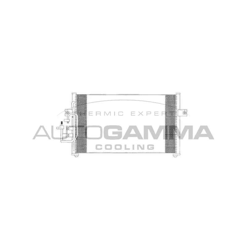 Condenseur, climatisation AUTOGAMMA 103331