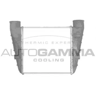Intercooler, échangeur AUTOGAMMA 103343
