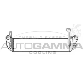 Intercooler, échangeur AUTOGAMMA 103354