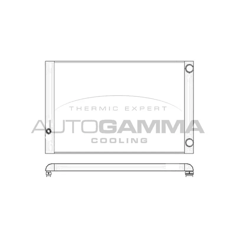 Radiateur, refroidissement du moteur AUTOGAMMA 103373