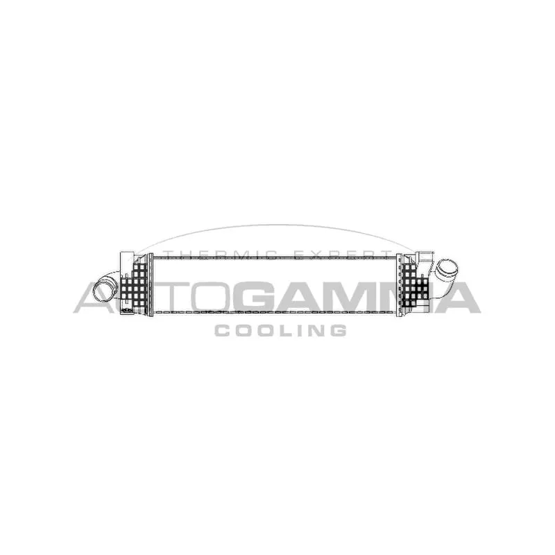 Intercooler, échangeur AUTOGAMMA 103425