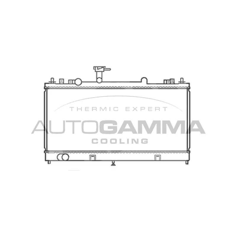 Radiateur, refroidissement du moteur AUTOGAMMA 103440
