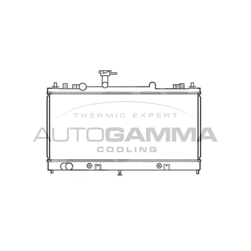 Radiateur, refroidissement du moteur AUTOGAMMA 103441
