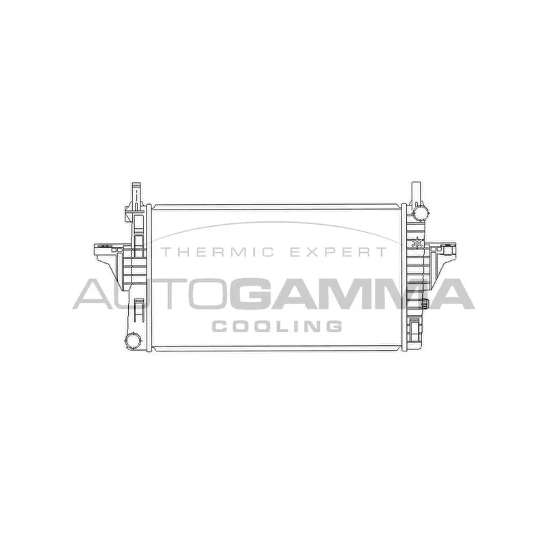 Radiateur, refroidissement du moteur AUTOGAMMA 103445