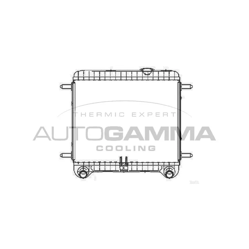 Radiateur, refroidissement du moteur AUTOGAMMA 103460