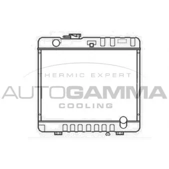 Radiateur, refroidissement du moteur AUTOGAMMA