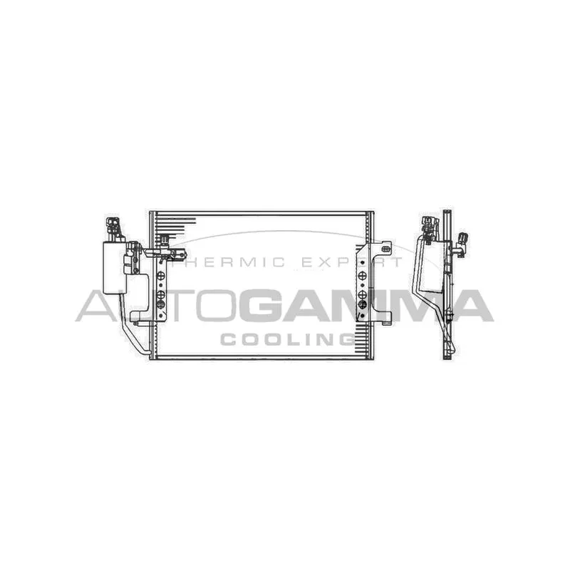 Condenseur, climatisation AUTOGAMMA 103467