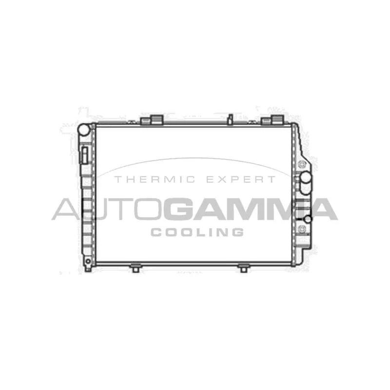 Radiateur, refroidissement du moteur AUTOGAMMA 103468