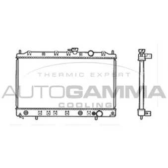 Radiateur, refroidissement du moteur AUTOGAMMA