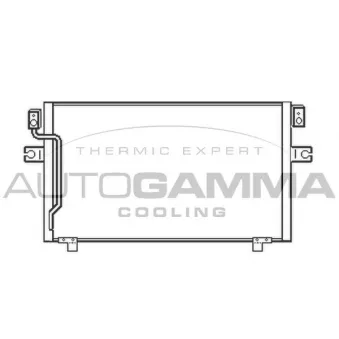 Condenseur, climatisation AUTOGAMMA 103504