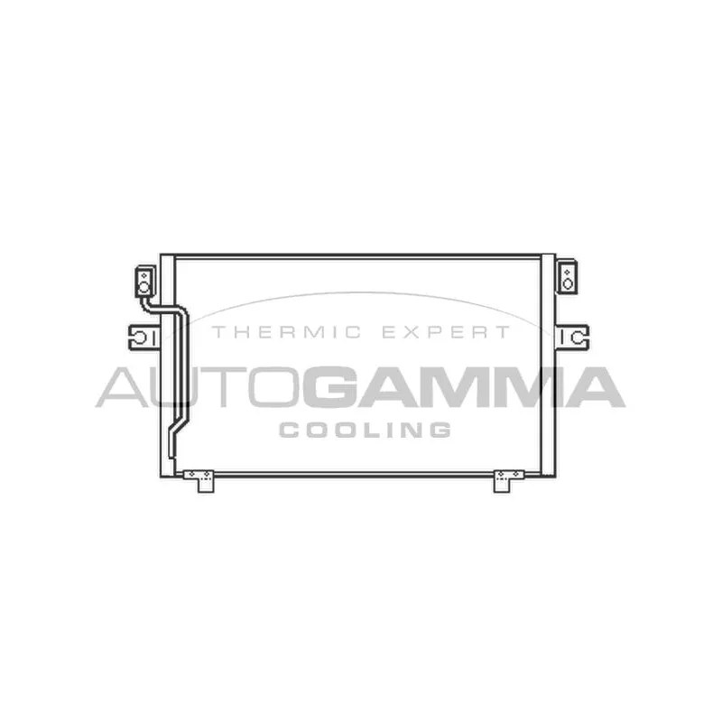 Condenseur, climatisation AUTOGAMMA 103504