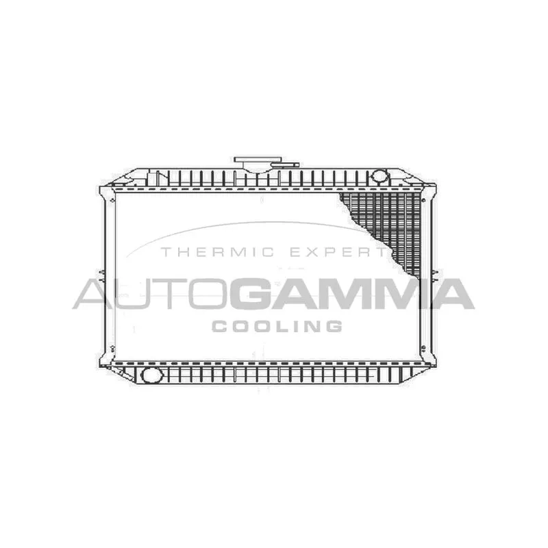 Radiateur, refroidissement du moteur AUTOGAMMA 103507