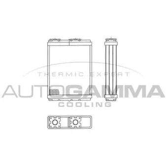 Système de chauffage AUTOGAMMA 103510