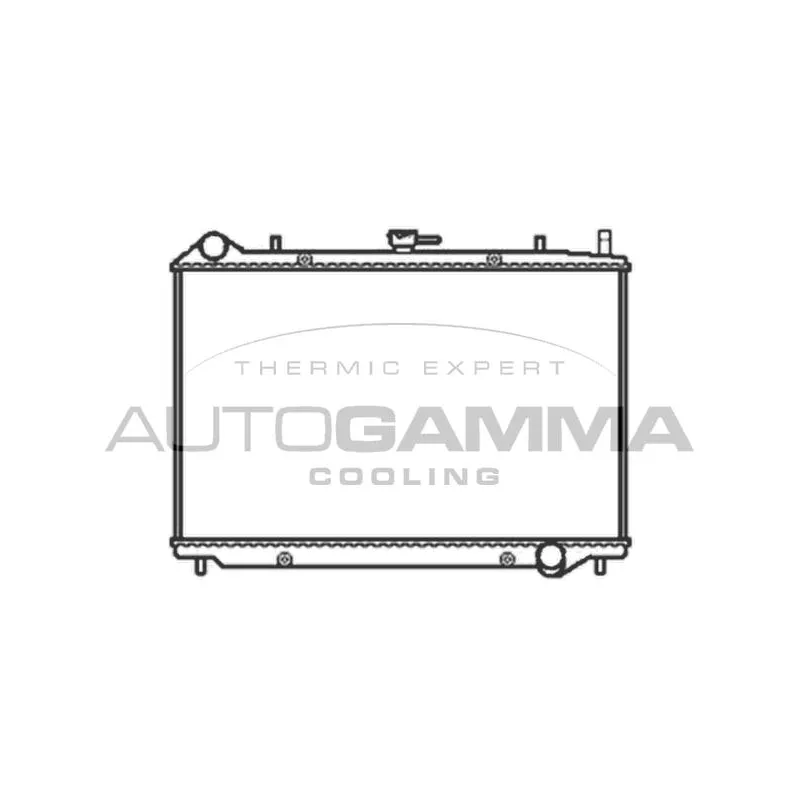Radiateur, refroidissement du moteur AUTOGAMMA 103515