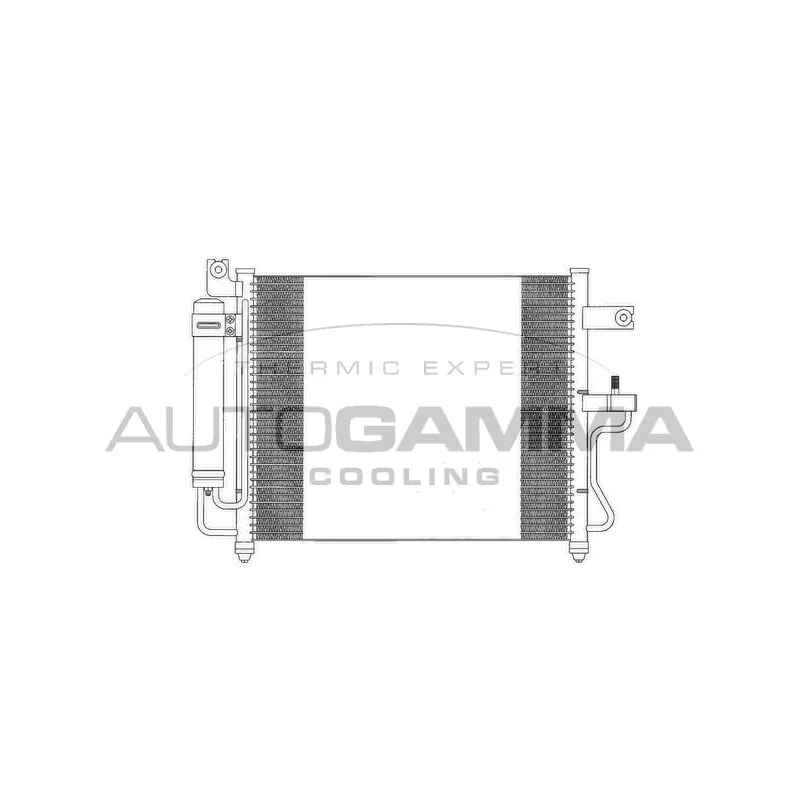 Condenseur, climatisation AUTOGAMMA 103557