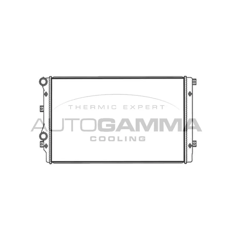 Radiateur, refroidissement du moteur AUTOGAMMA 103565