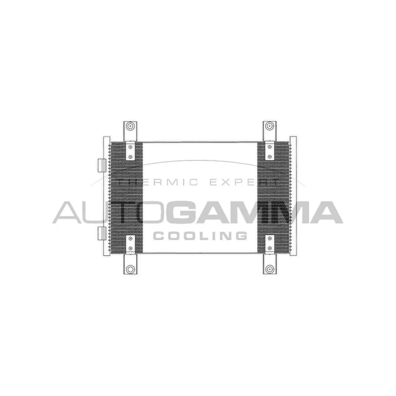 Condenseur, climatisation AUTOGAMMA 103574