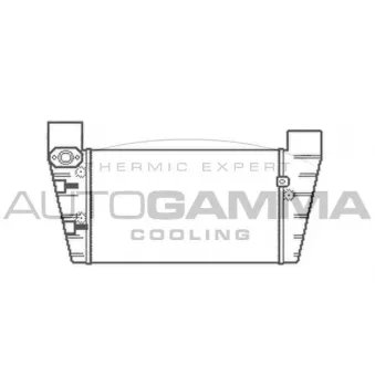 Intercooler, échangeur AUTOGAMMA 103599