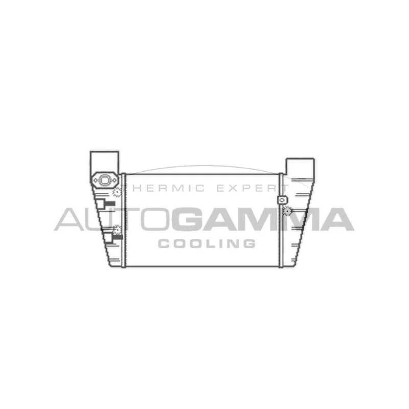 Intercooler, échangeur AUTOGAMMA 103599