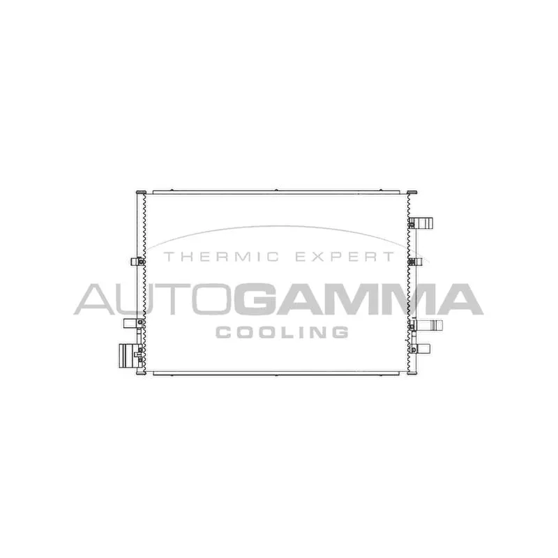 Condenseur, climatisation AUTOGAMMA 103603