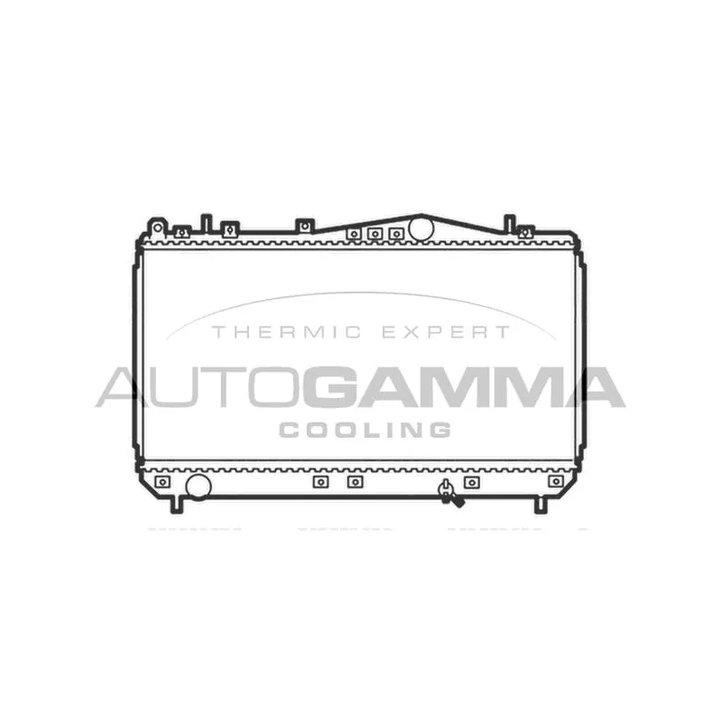 Radiateur, refroidissement du moteur AUTOGAMMA 103650
