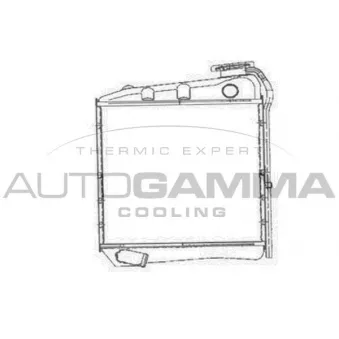 Radiateur, refroidissement du moteur AUTOGAMMA