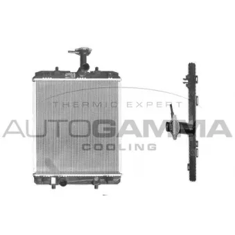 Radiateur, refroidissement du moteur AUTOGAMMA 103683
