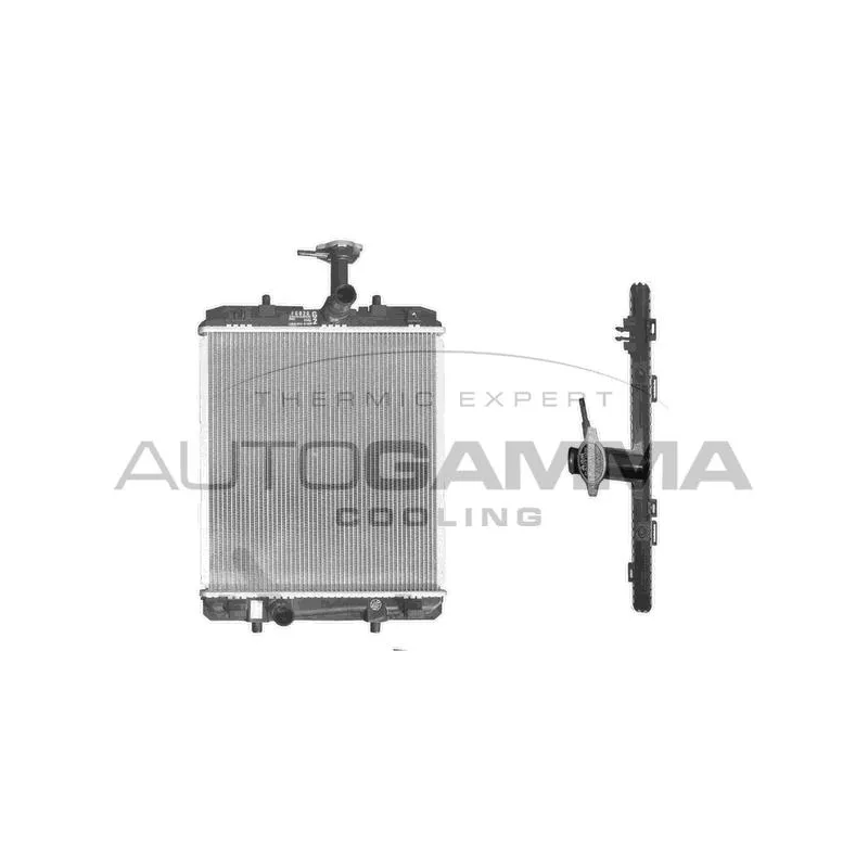 Radiateur, refroidissement du moteur AUTOGAMMA 103683