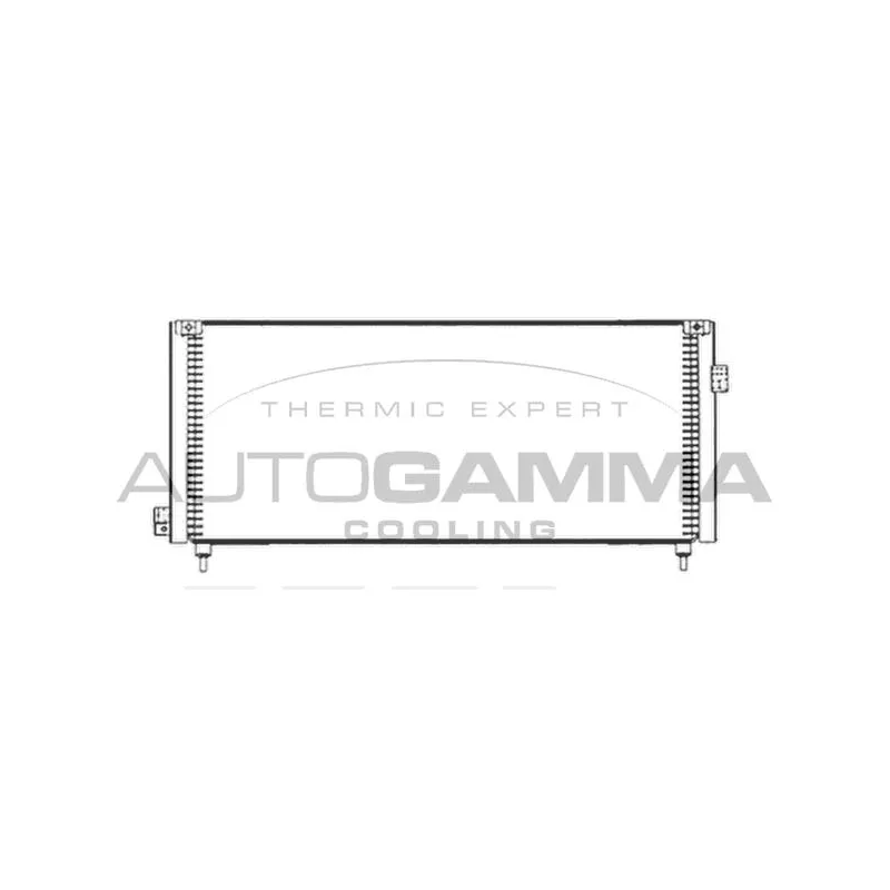 Condenseur, climatisation AUTOGAMMA 103687
