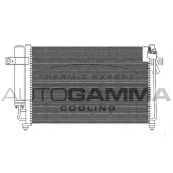 Condenseur, climatisation AUTOGAMMA 103698
