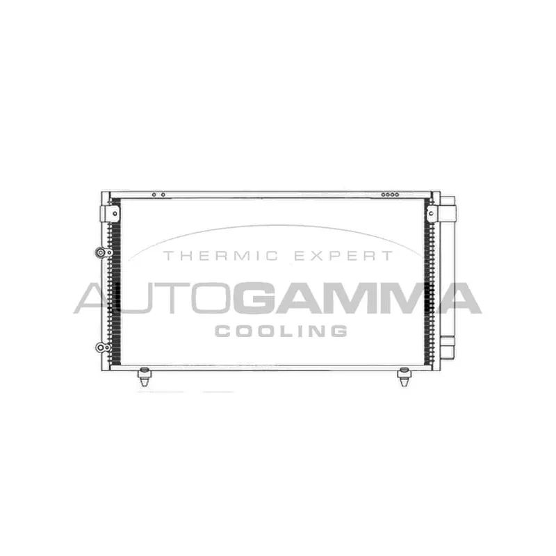 Condenseur, climatisation AUTOGAMMA 103710