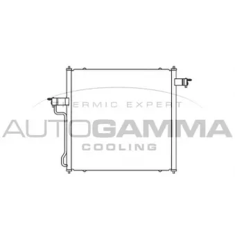 Condenseur, climatisation AUTOGAMMA 103721