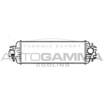 Intercooler, échangeur AUTOGAMMA 103728