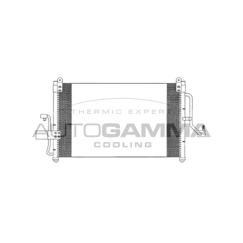 Condenseur, climatisation AUTOGAMMA 103741