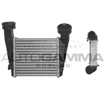 Intercooler, échangeur AUTOGAMMA 103743